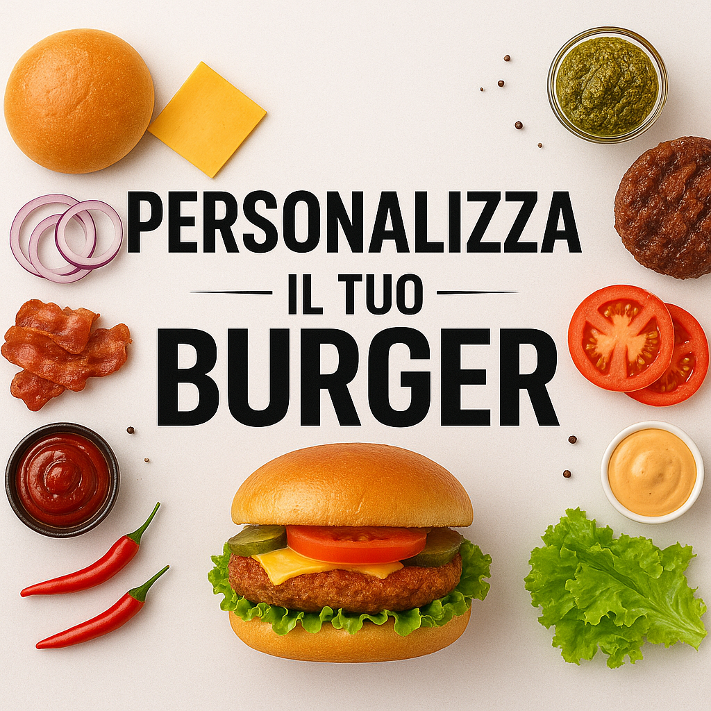 PERSONALIZZA IL TUO BURGER